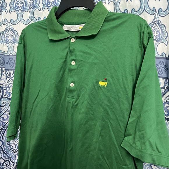 Other - Vintage Masters Polo Shirt Mens XL Green Cotton Augusta National Golf Shop